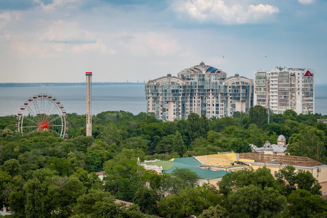 Flat with the sea view Appartement Odessa Buitenkant foto